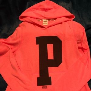 PINK by Victoria Secret Bright Pink Hoodie